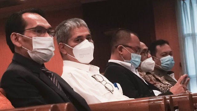 Para pengurus Akbarindo saat Munas IV Akbarindo pada Kamis, 8 April 2021 di Hotel Ambhara, Jakarta. (Dok. Istimewa)